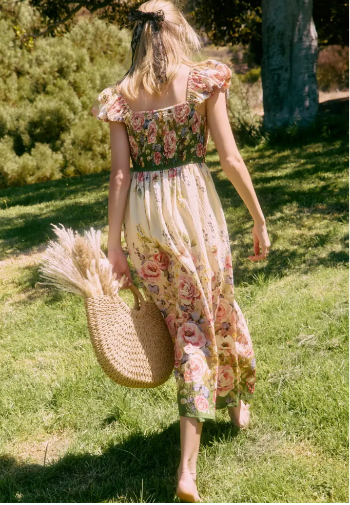 Floral Midi Dress