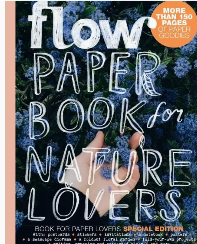 Flow Paper Book for Nature Lovers