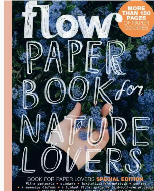 Flow Paper Book for Nature Lovers