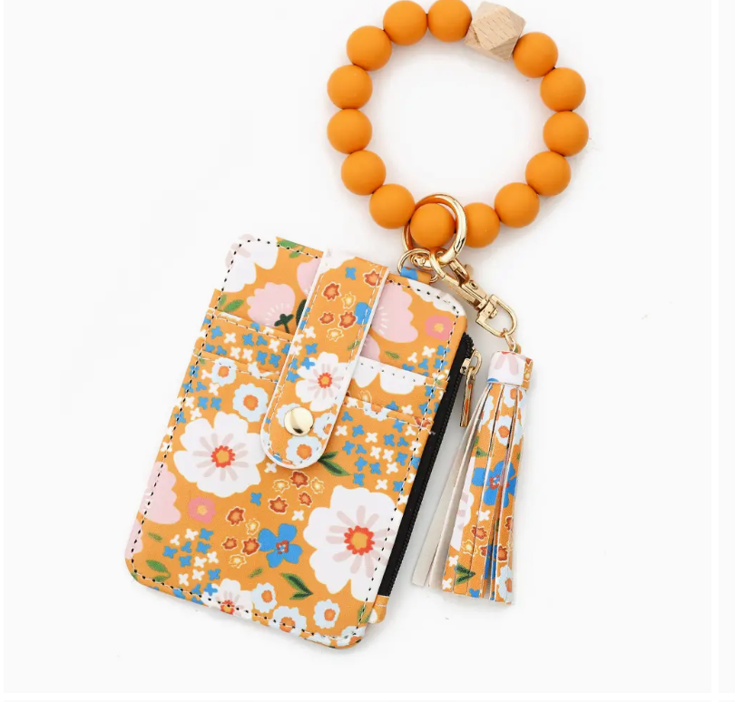 Bracelet Wallet with Keychain