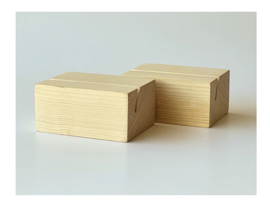 Wood Block Stand