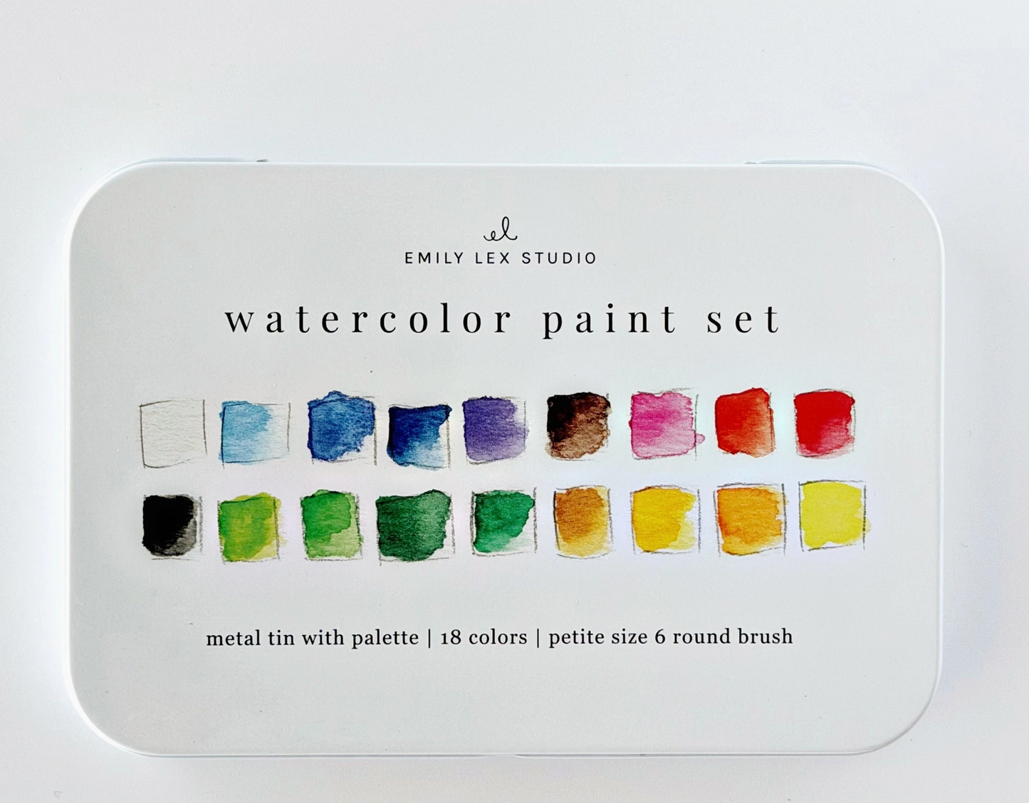Watercolor Paint Set 18 Colors