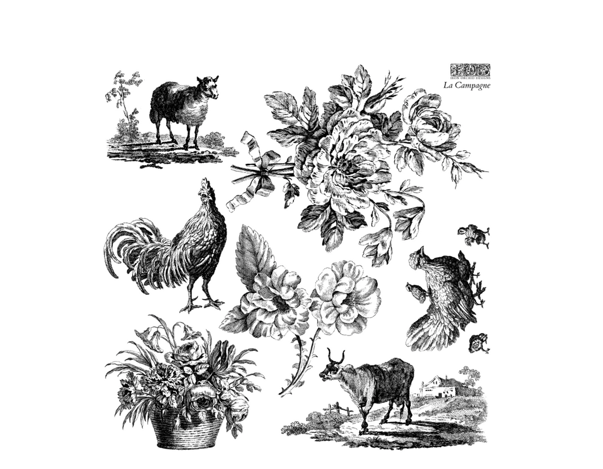 Les Campagne Stamp