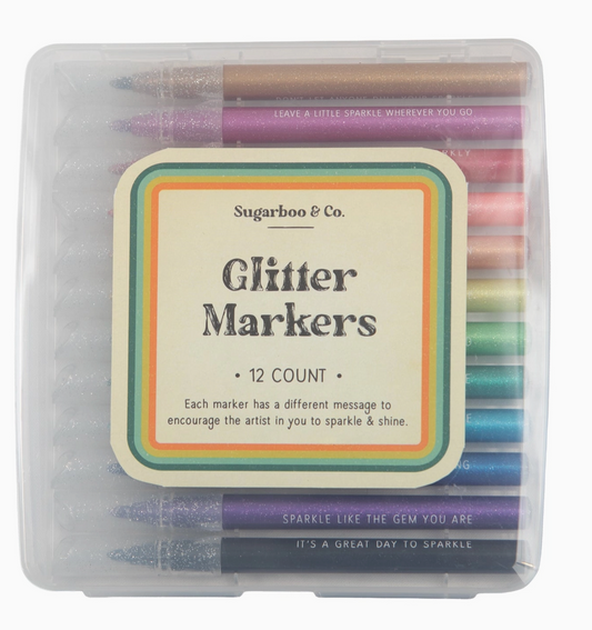 Glitter Markers