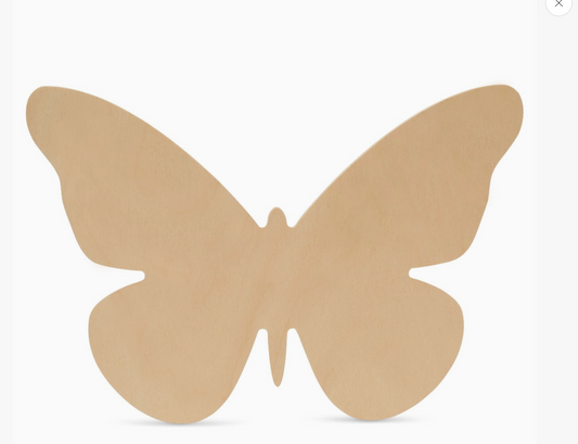 Wood Butterfly Cutout