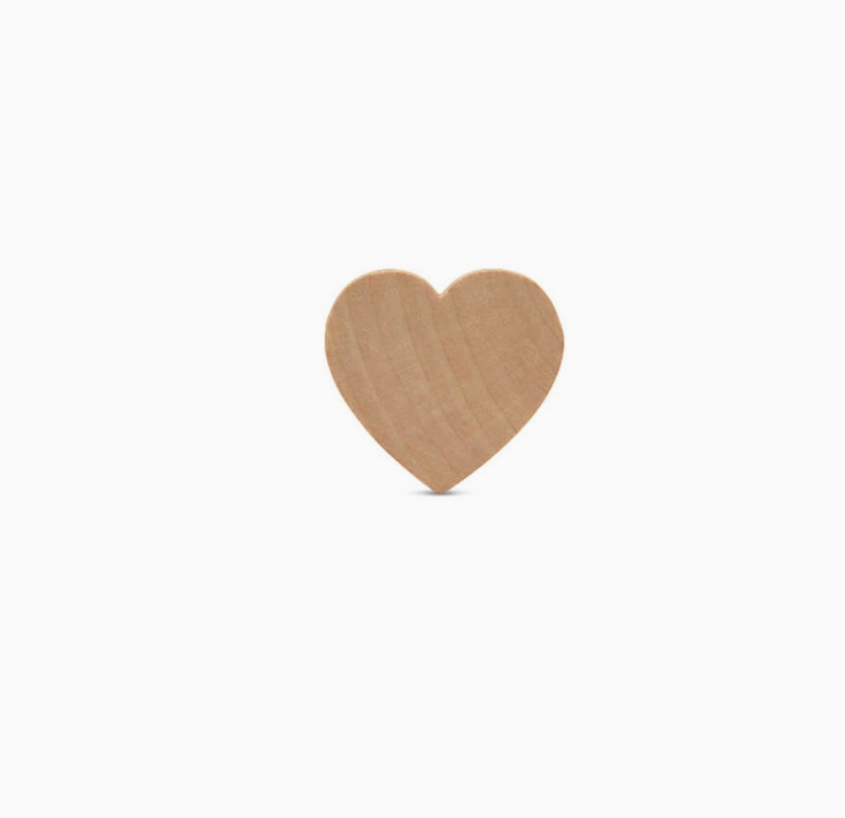 Small Wooden Heart Cutout
