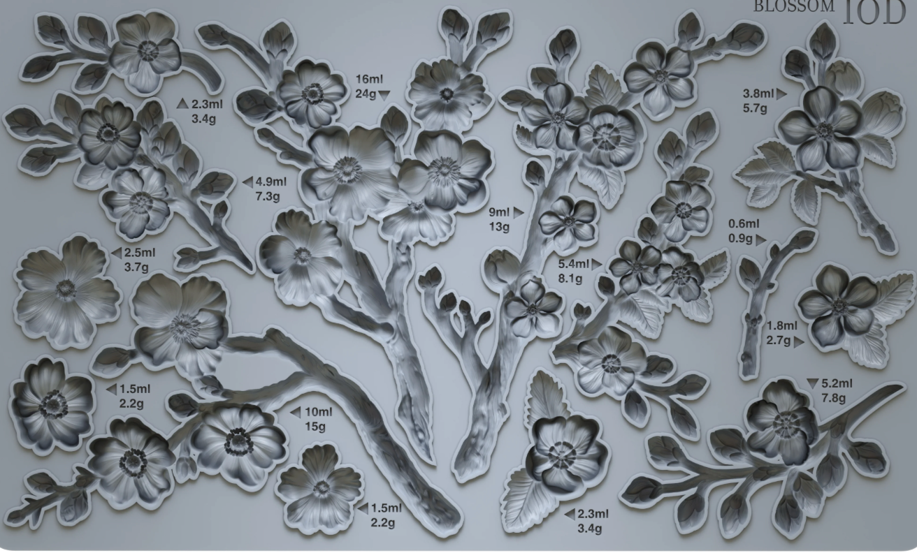 BLOSSOM 6X10 IOD MOULD™