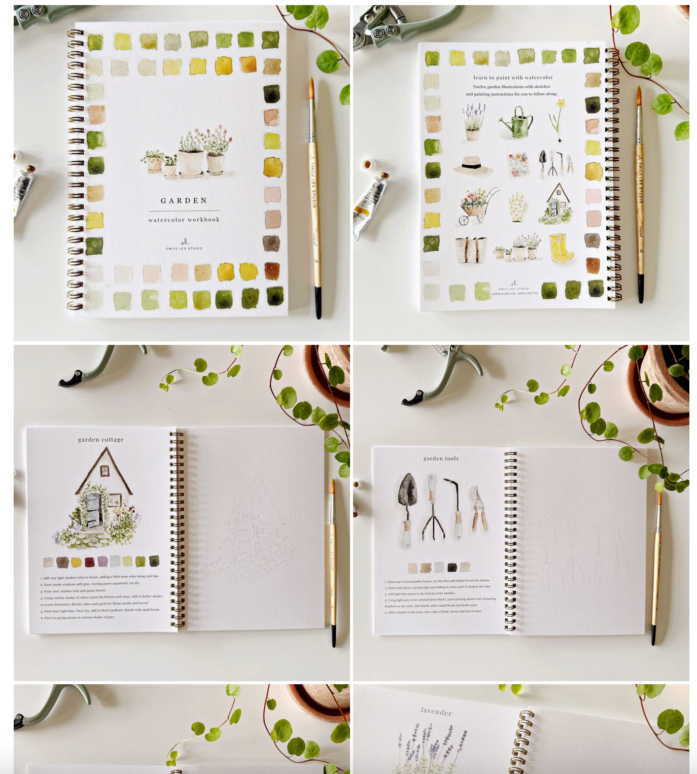 Watercolor Workbooks