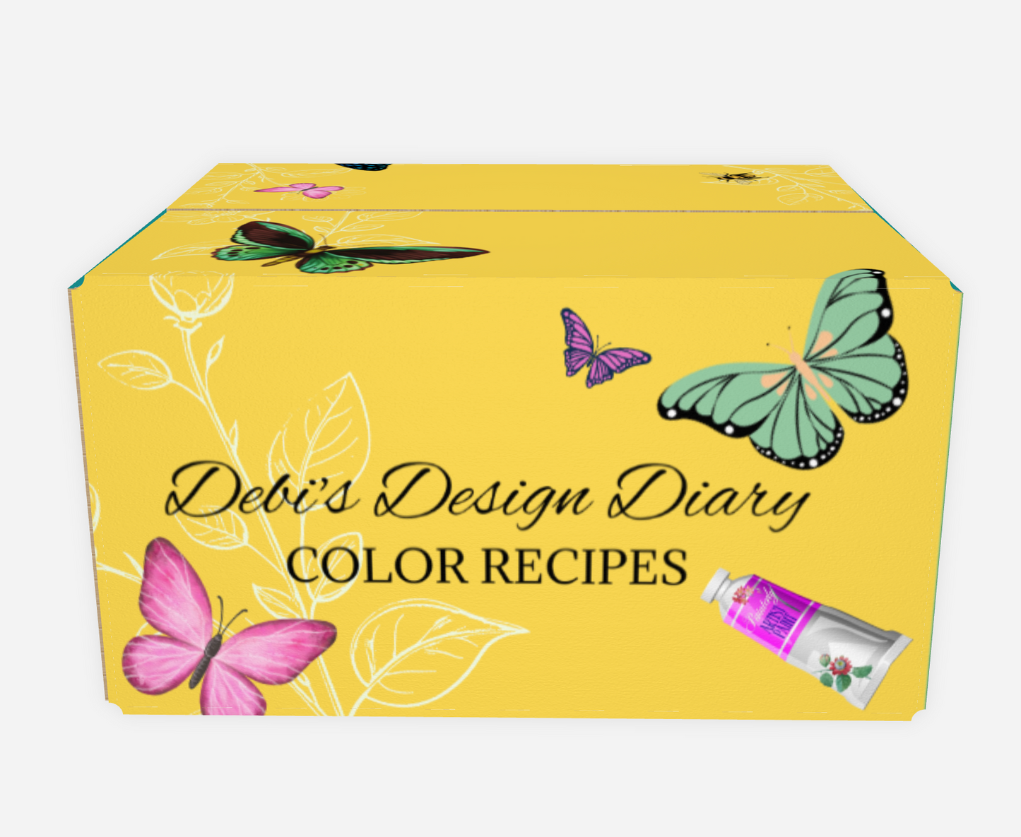 Monthly Subscription Box "Creative Stencil & Paint Class in a Box" (limited edition)