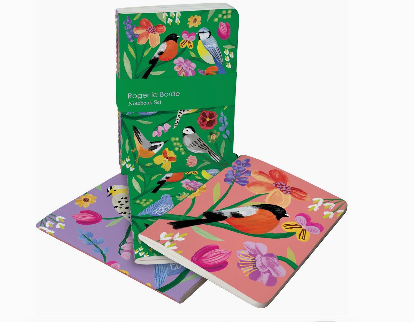 Bird Haven Notebook -set of 3