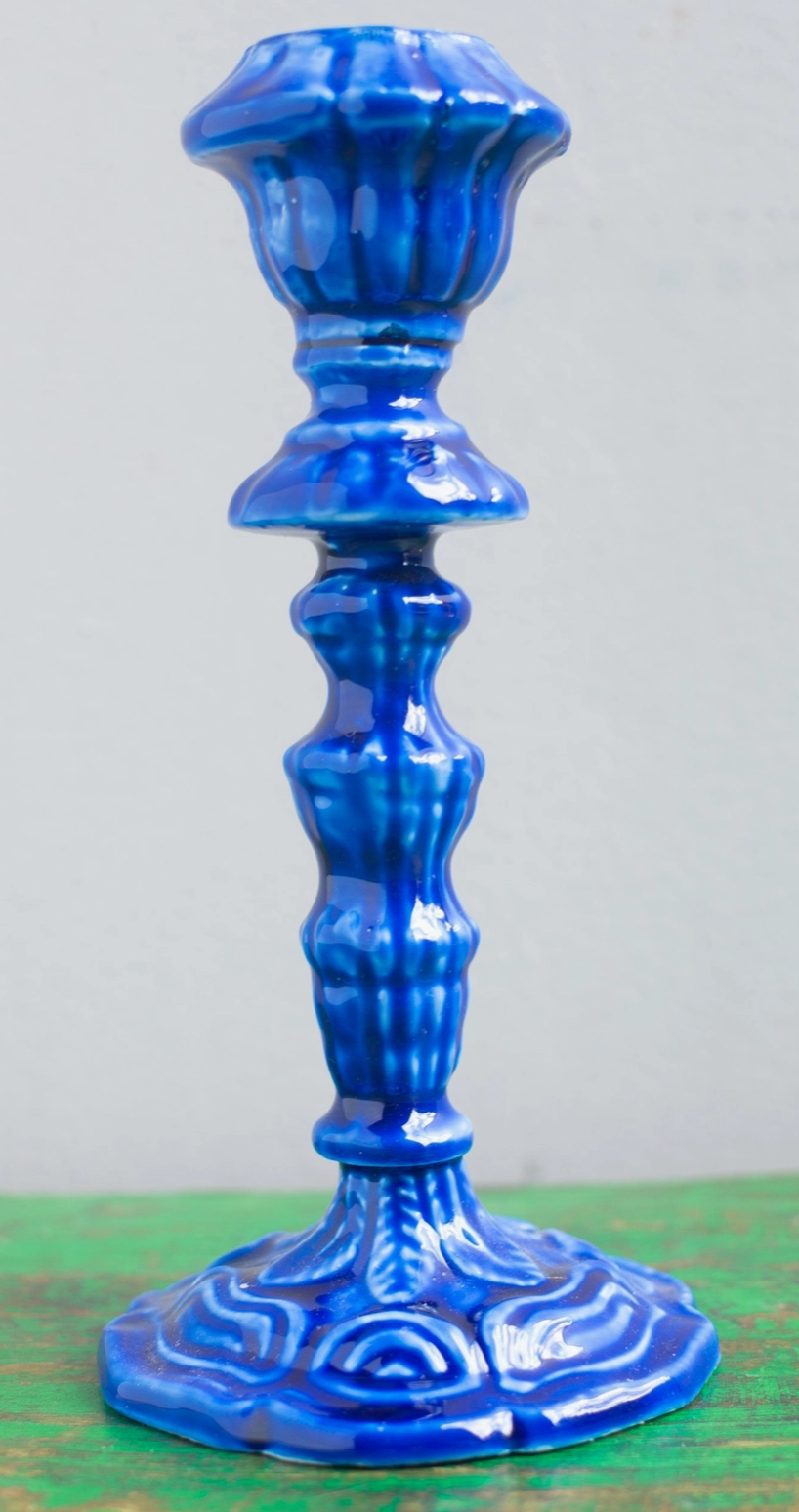 Moulded metal Candle Holders