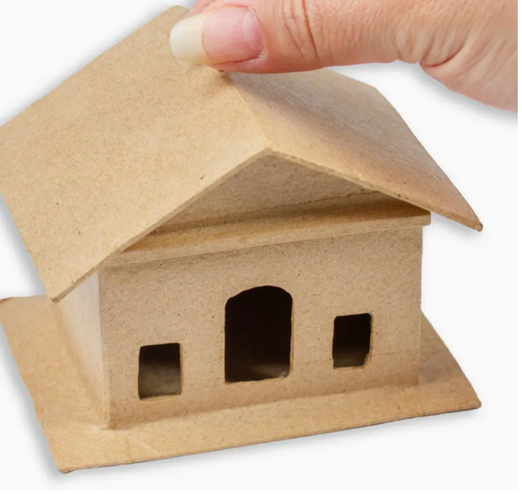 Paper Mache Houses