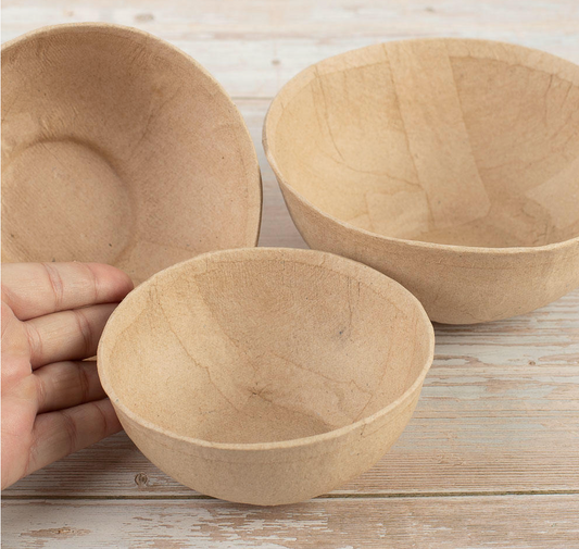 Paper Mache Decorative Bowls