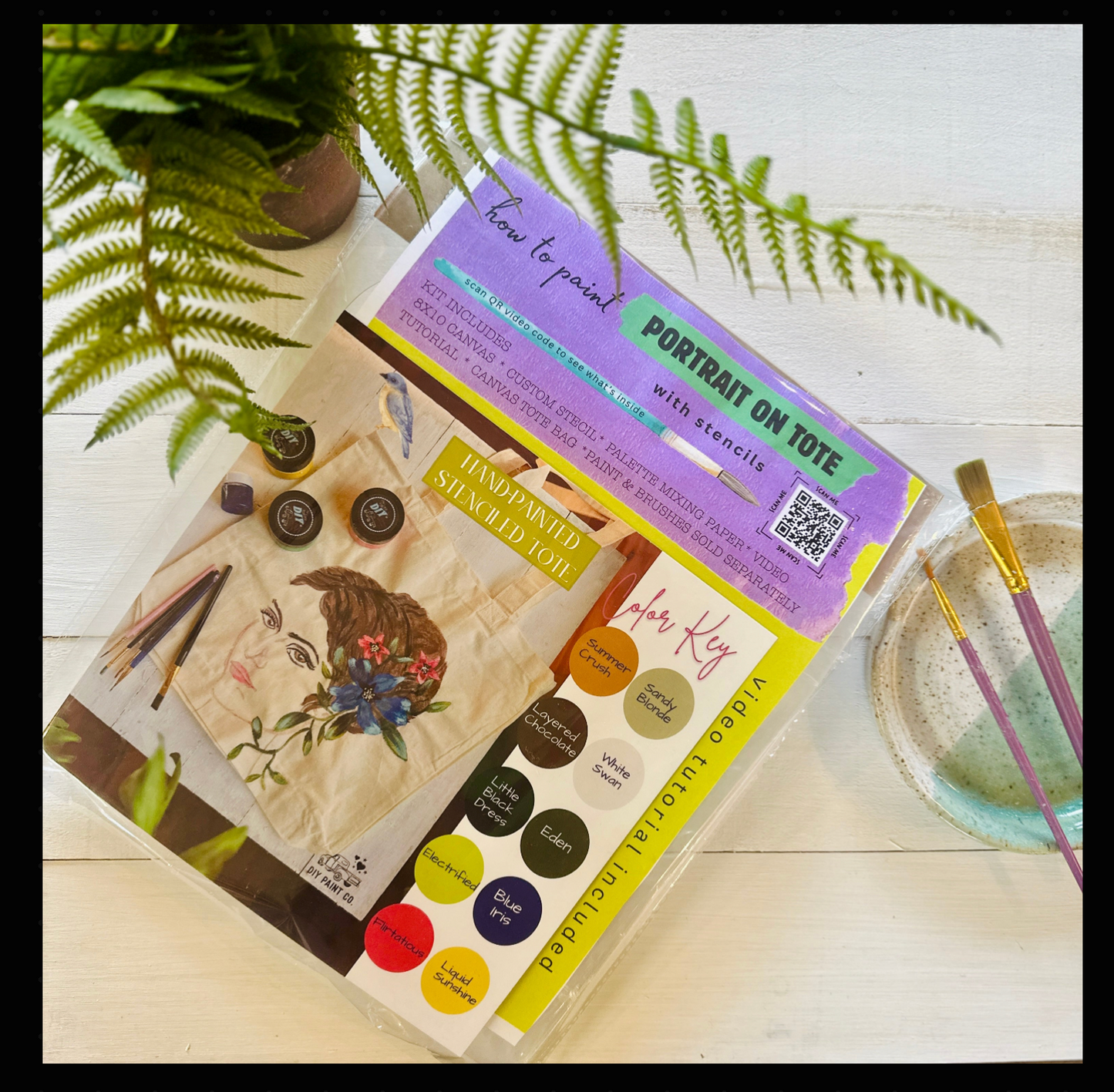 NEW! Paint by Stencil Kits- 6 different styles