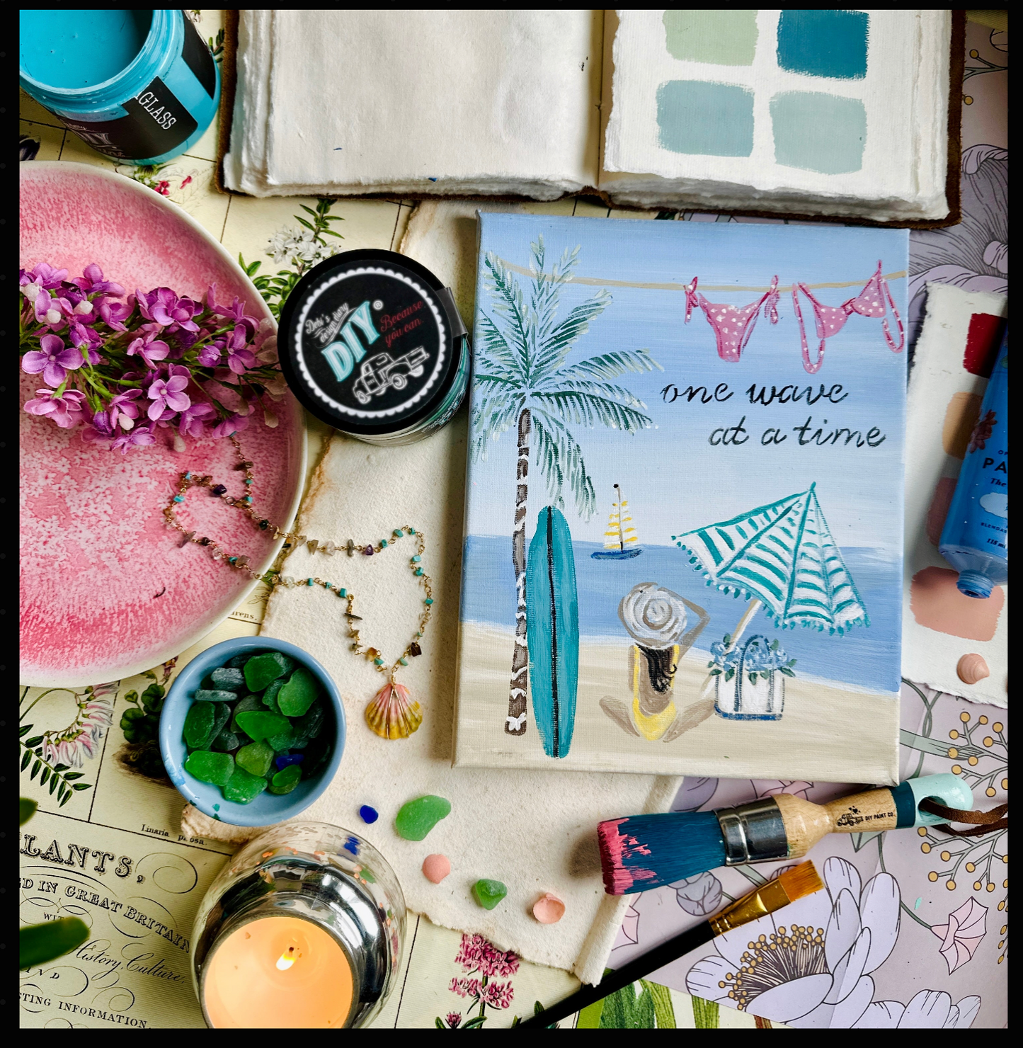 NEW! Paint by Stencil Kits- 6 different styles