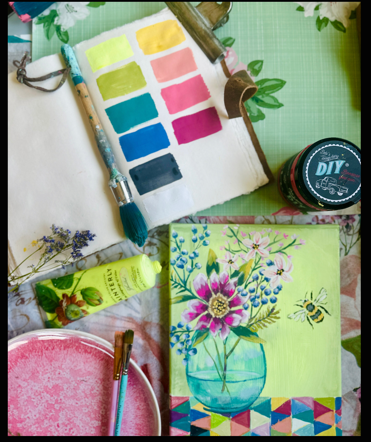 NEW! Paint by Stencil Kits- 6 different styles