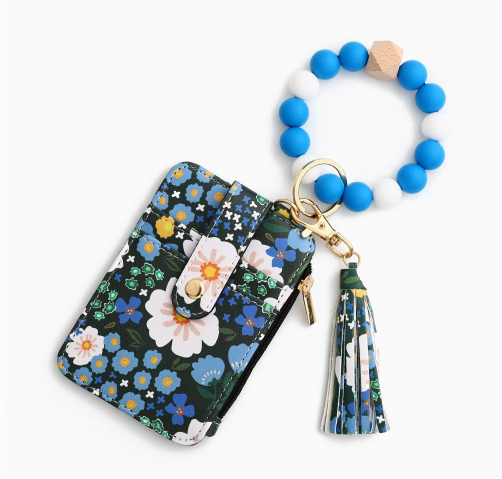 Bracelet Wallet with Keychain