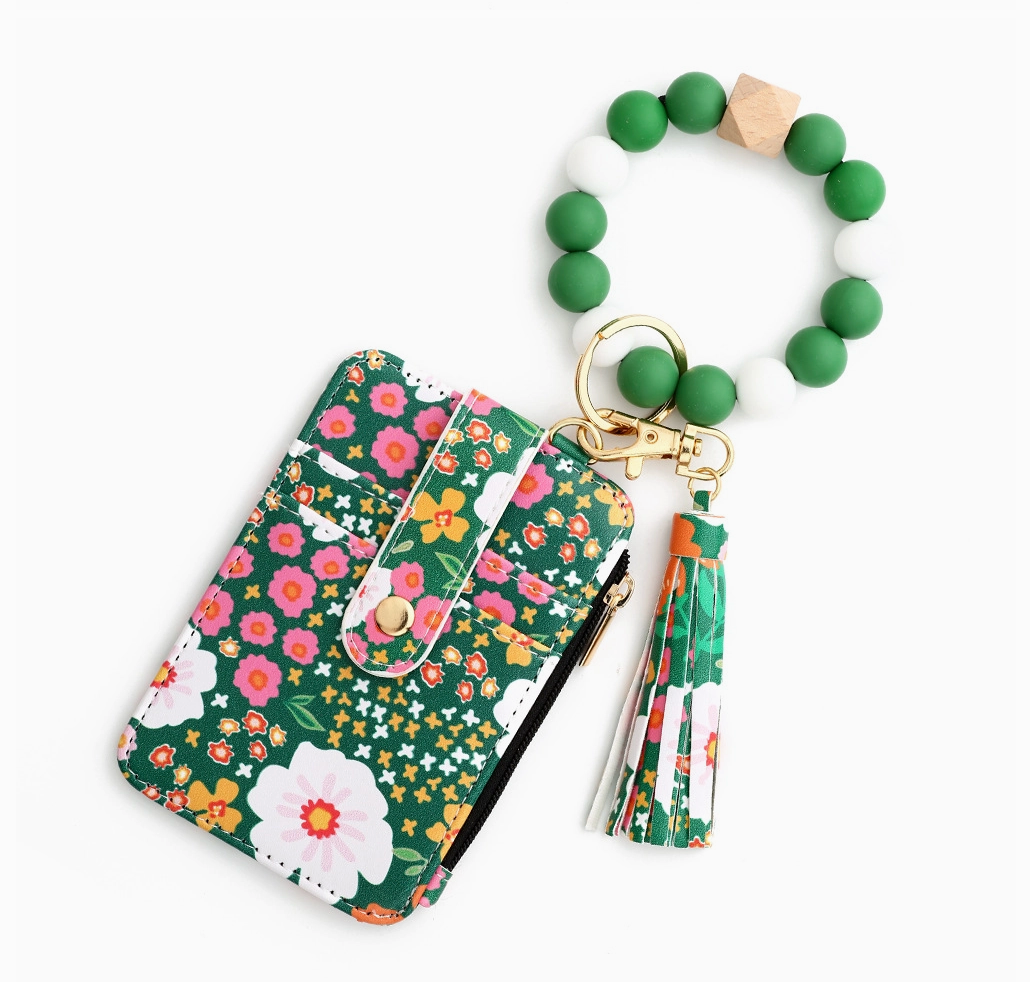 Bracelet Wallet with Keychain