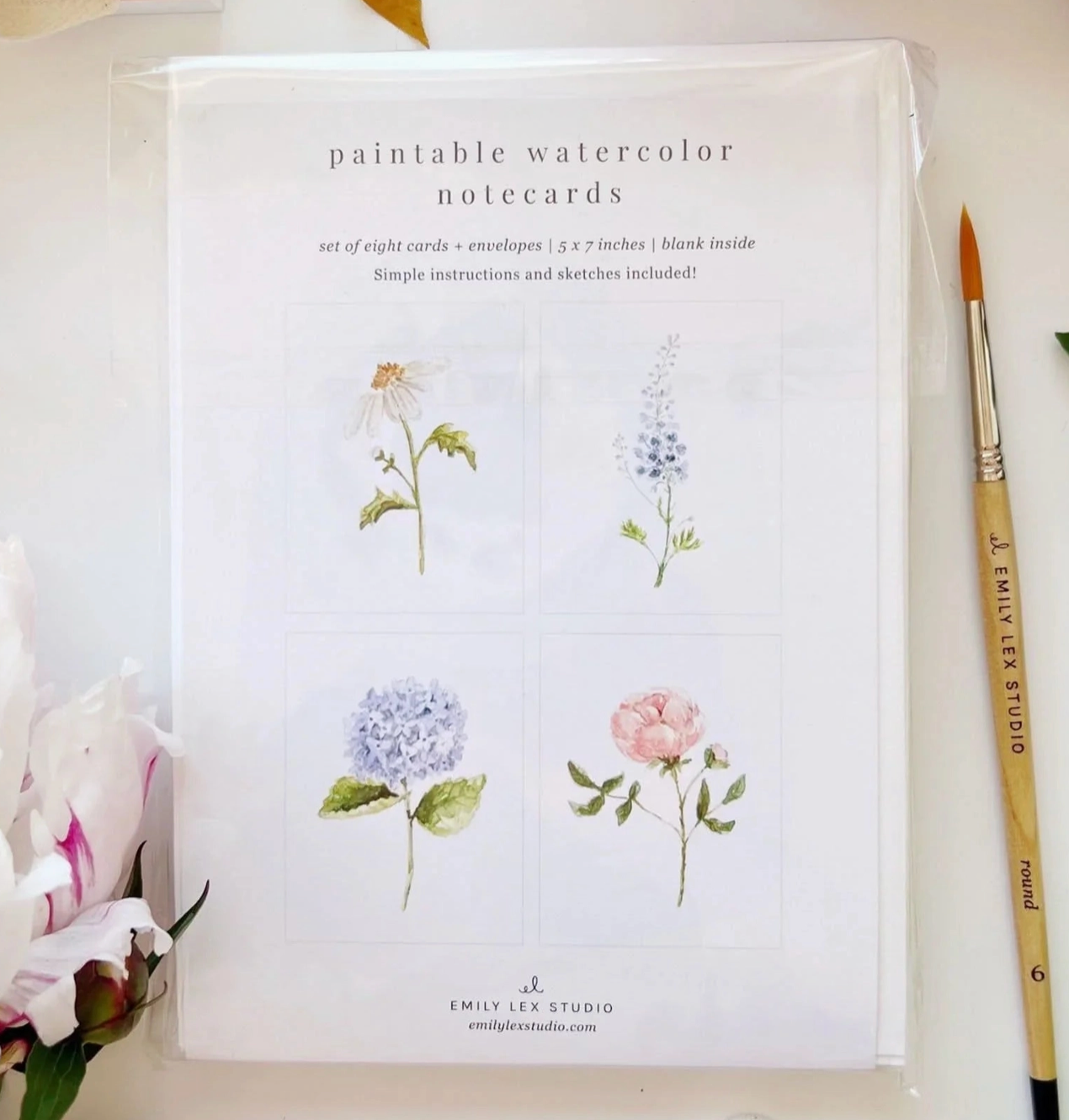 Paintable Notecards