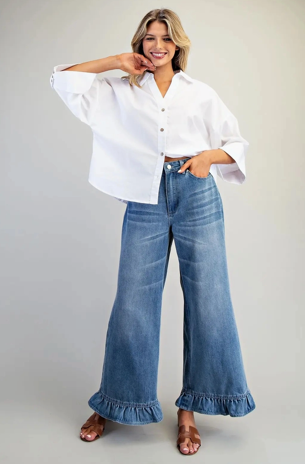 Denim Mineral Washed Jeans