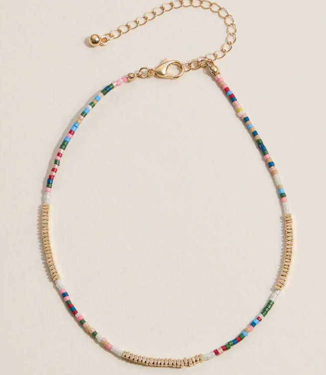 Seed bead Anklet