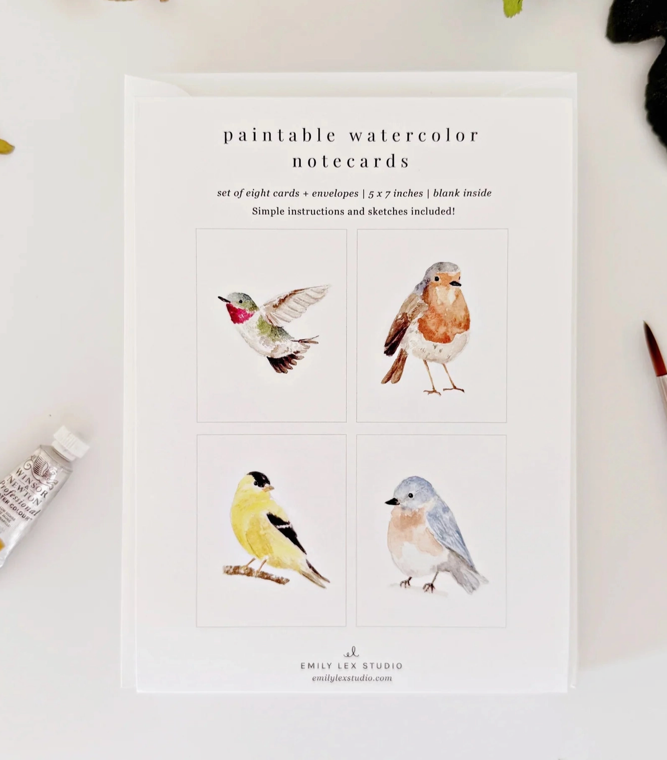 Paintable Notecards