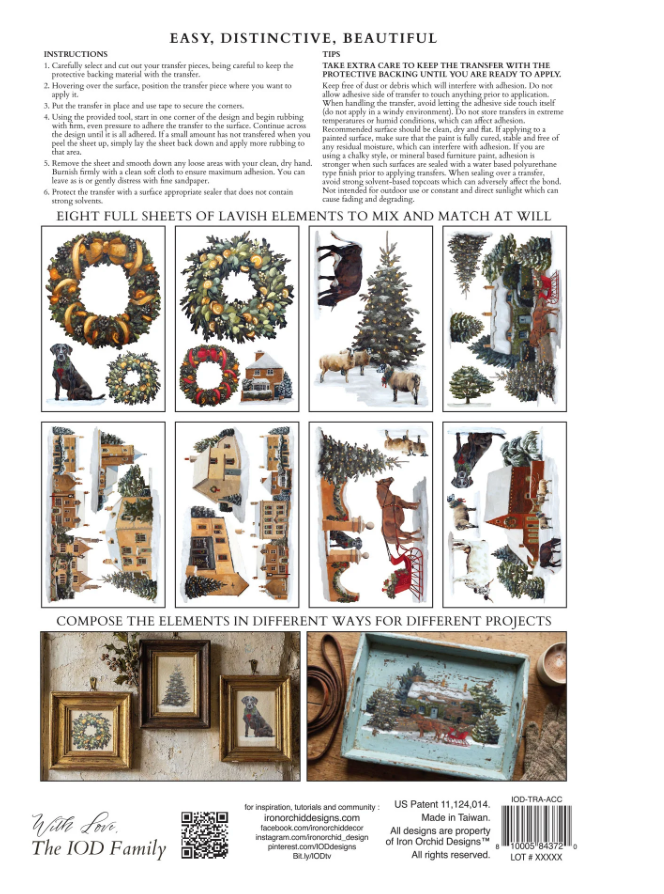 A Cotswold Christmas IOD Transfer