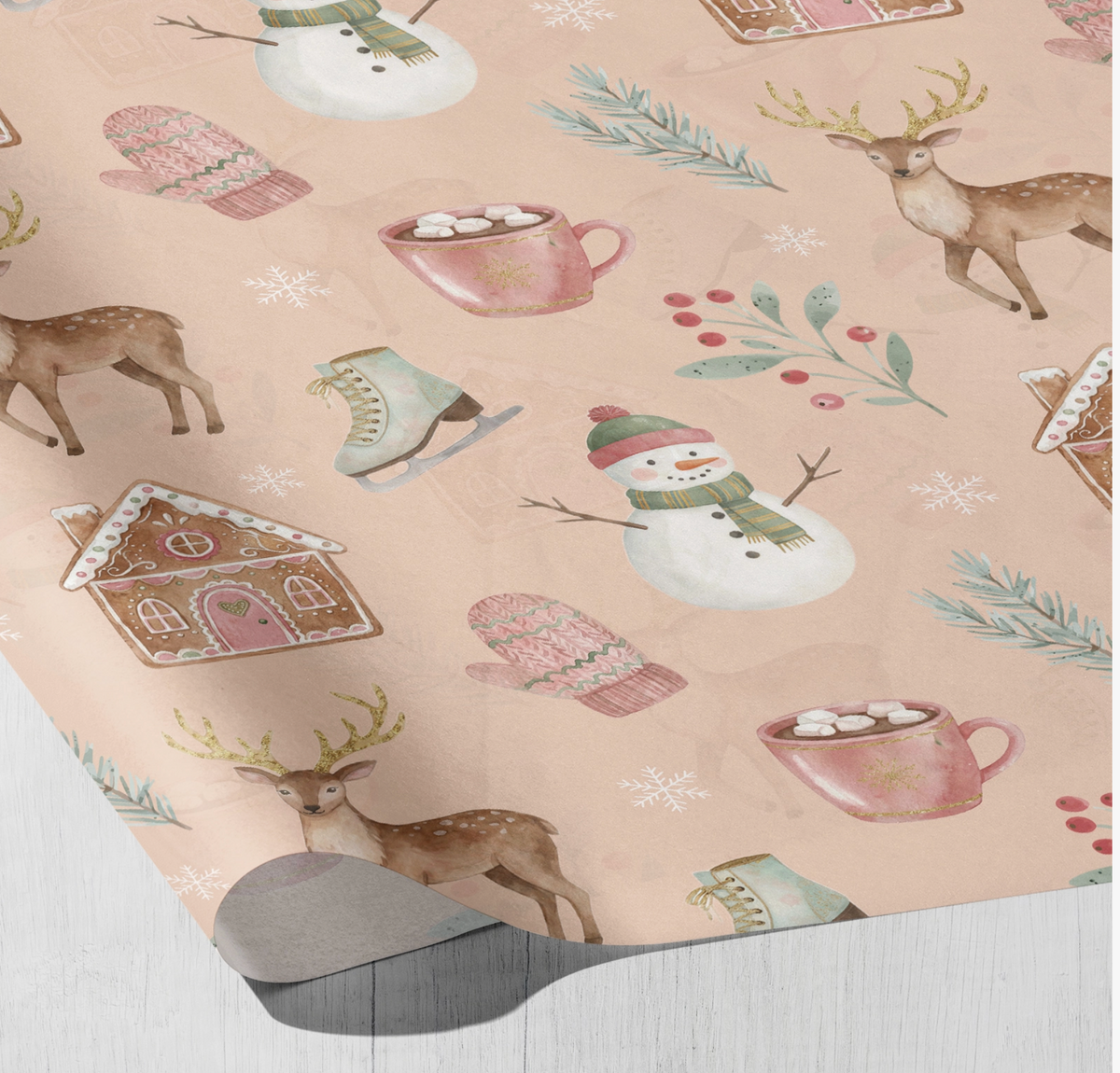 Decoupage tissue- Christmas med