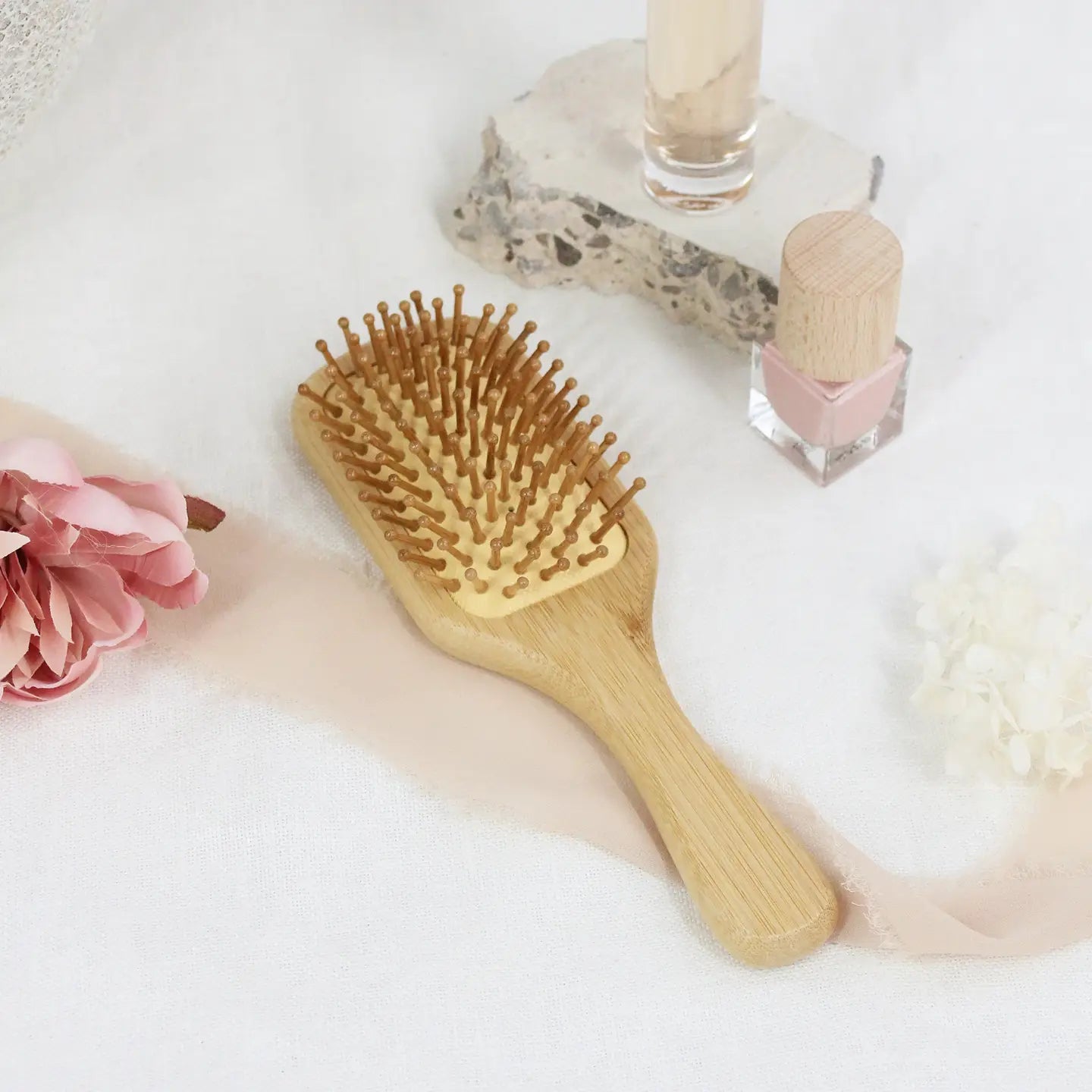 Paintable wooden Hair Brush as seen in Debi's video