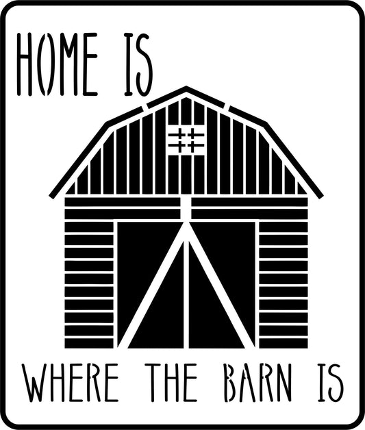 Barn - JRV Stencil