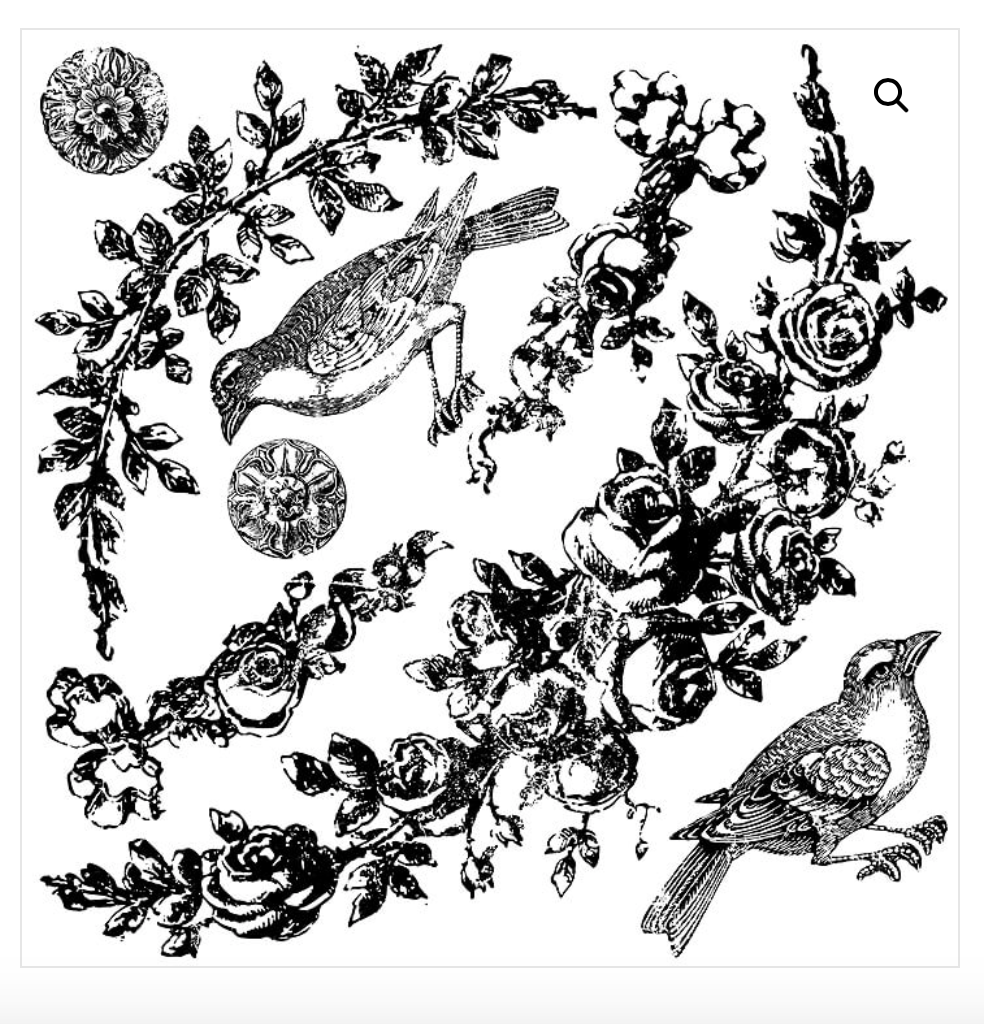 Floral Swag Stamp