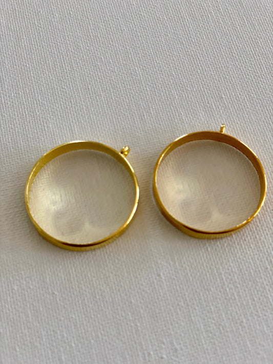 Circle Earring Frame (Sold as one pair)