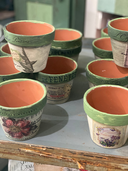 Terracotta pots