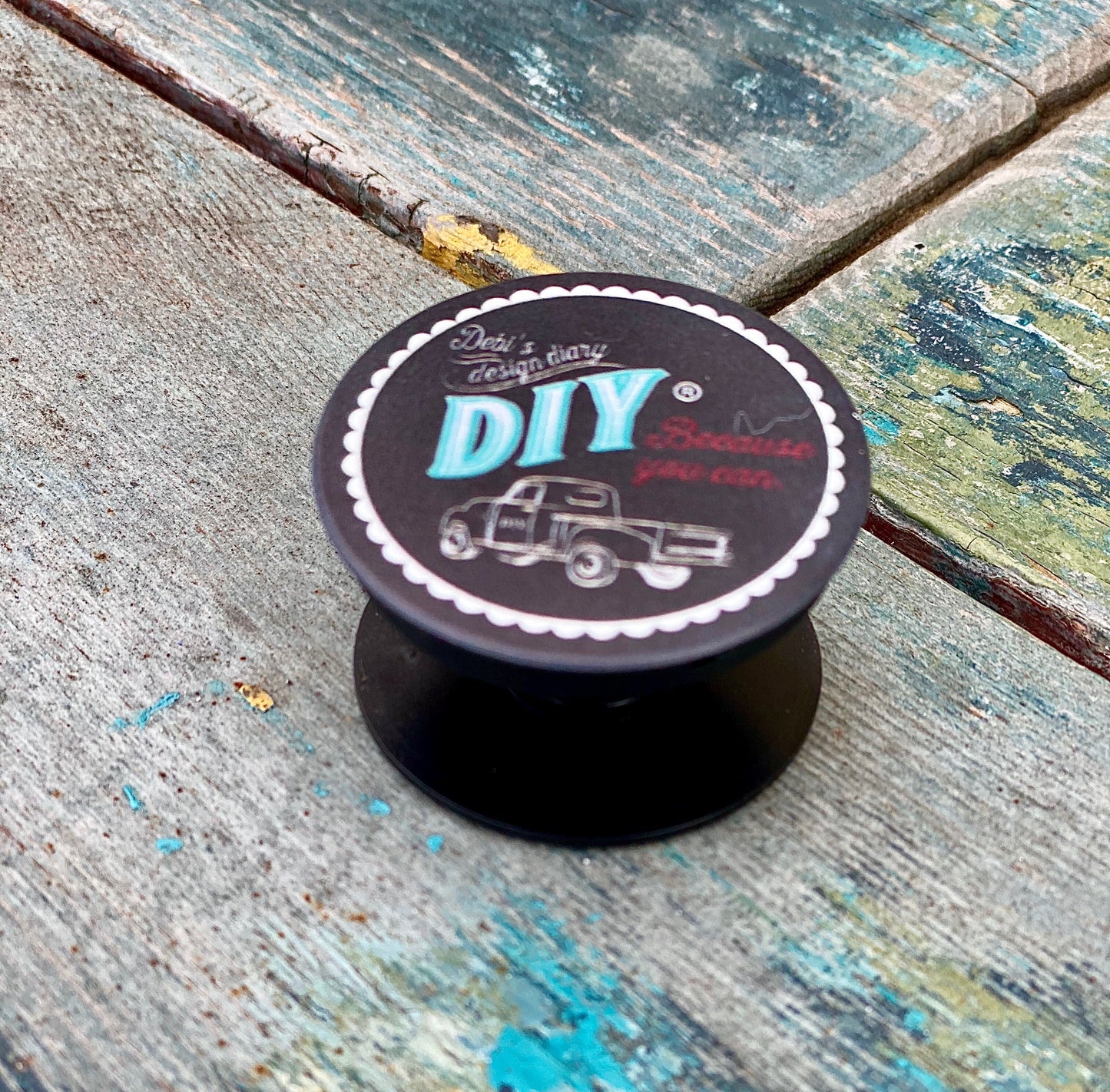 DIY Paint Brand Pop Socket  **phone case not included**