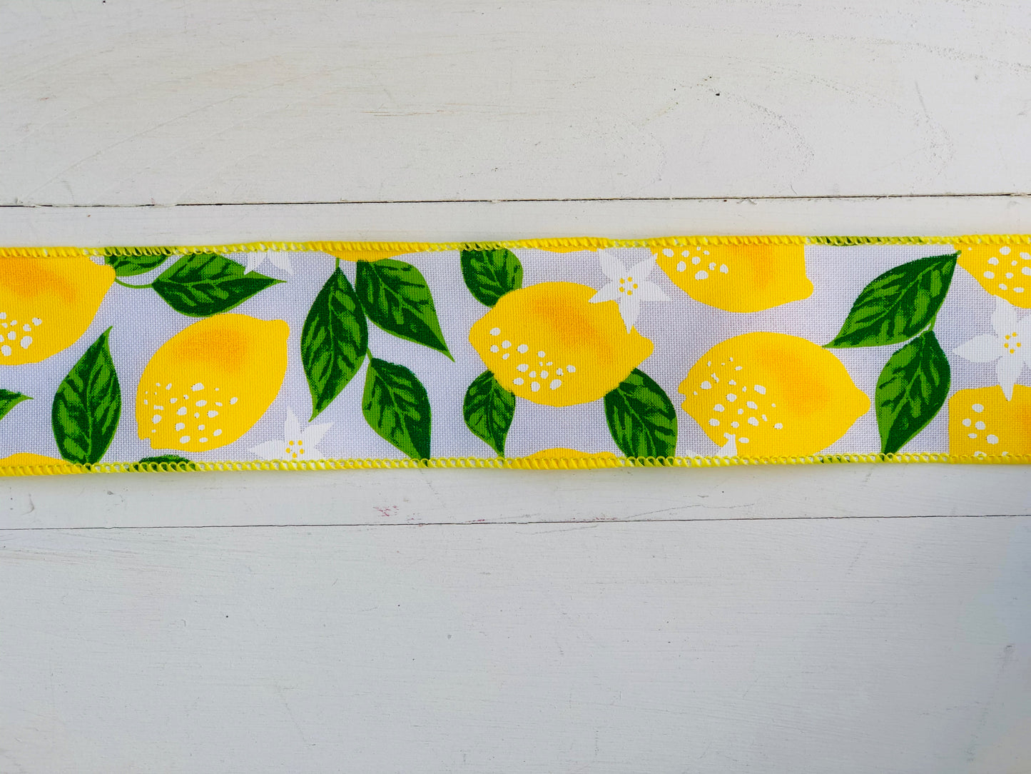 Lemon Ribbon (Sold by the yard)