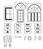 17 Piece Window Builder - JRV Stencil Kit