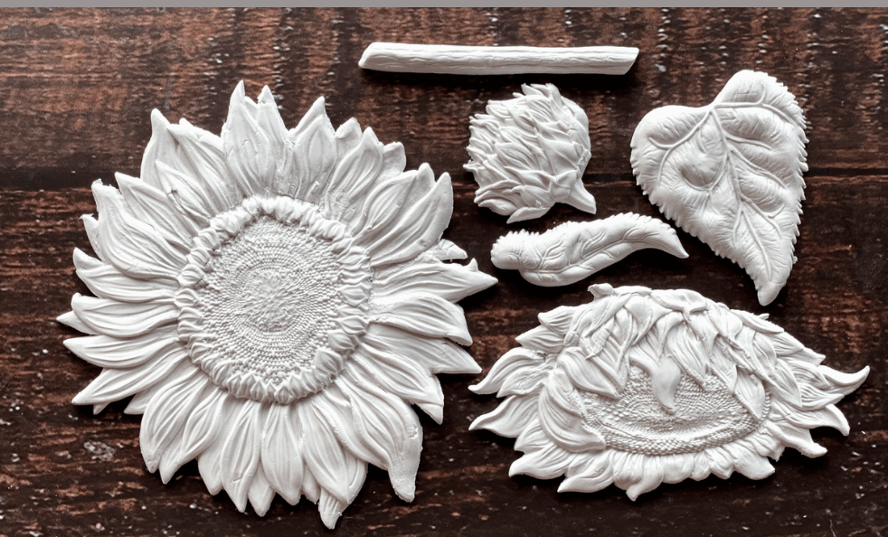 Sunflowers IOD Mould NEW