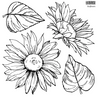 Sunflower IOD Stamp