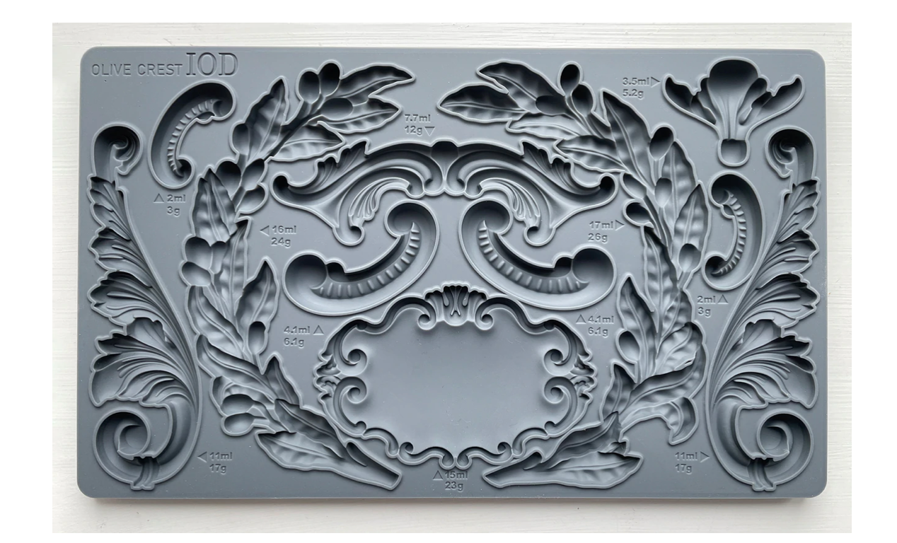 Olive Crest | Decor Mould | IOD