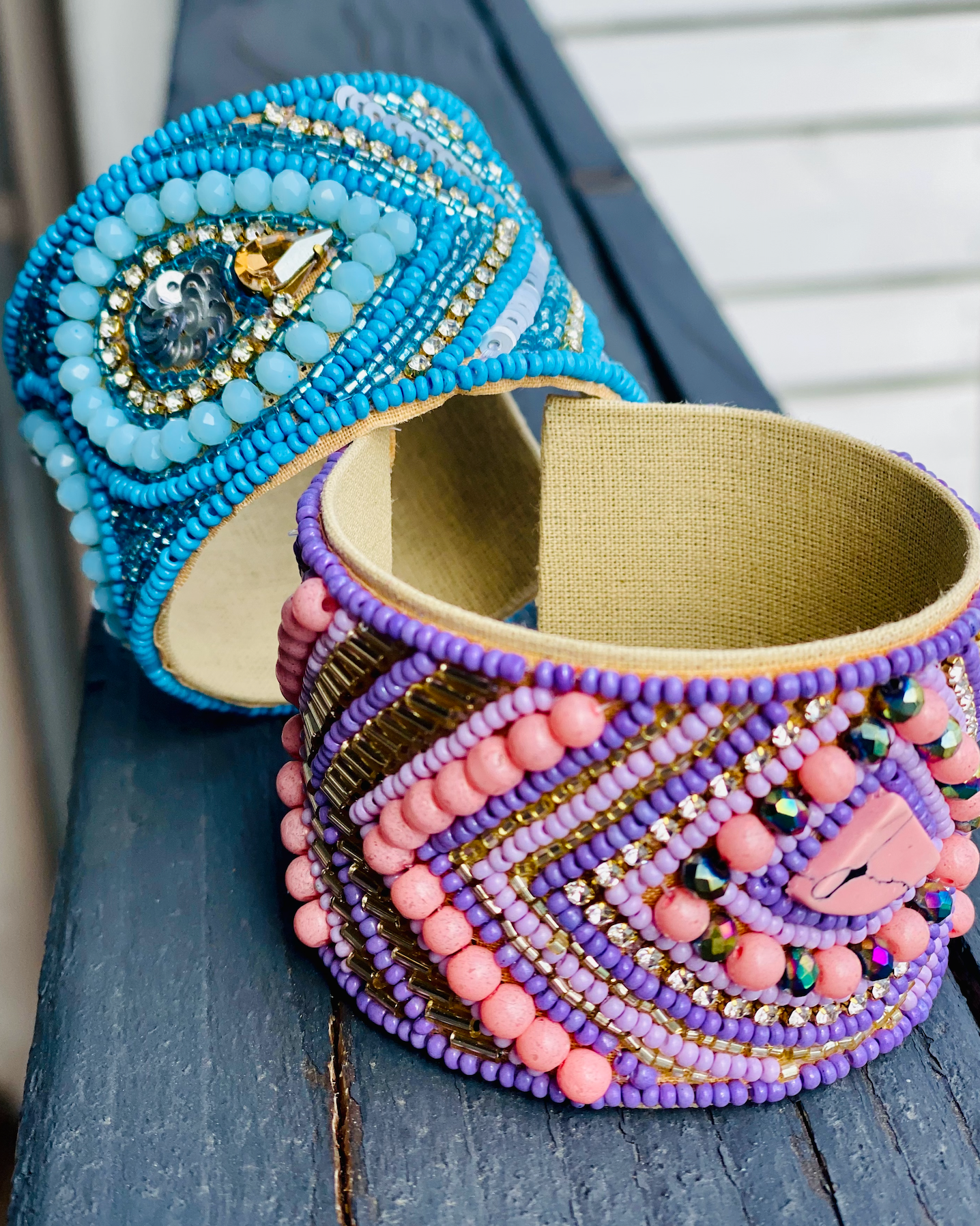 Beaded Cuff with boho Aesthetic Situations