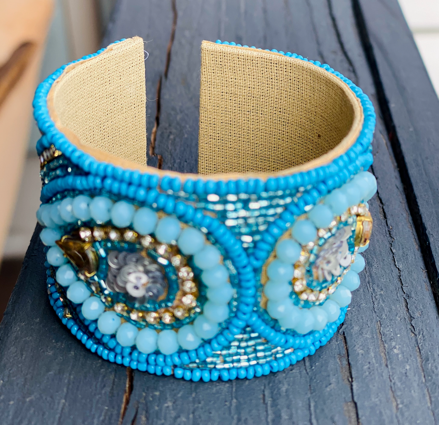 Beaded Cuff with boho Aesthetic Situations