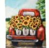 Kitchen Towel - Sunflower Truck