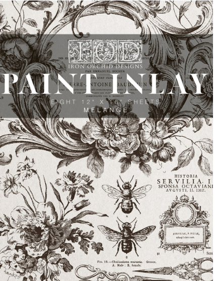 Melange | IOD Paint Inlay