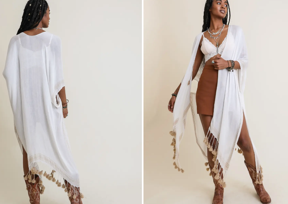 Long Flowing Kimono – DIY À GOGO