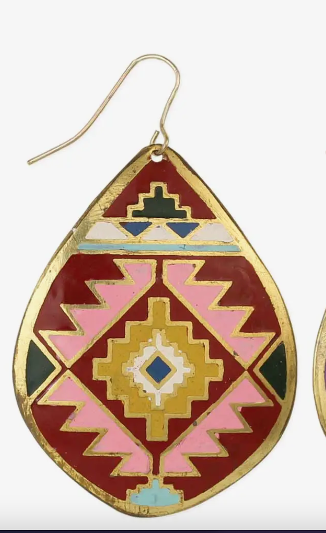 Aztec Earrings