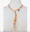 BEADED LARIAT NECKLACE