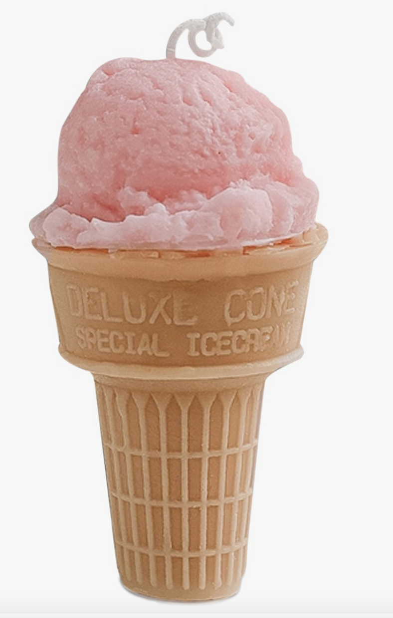 Ice Cream Cone Scented Candle