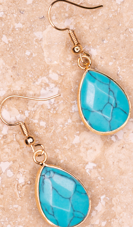 Turquoise Drop Earring