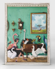 Musical Birds Mini Framed Canvas