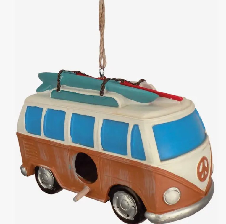 Surfer Van Birdhouse